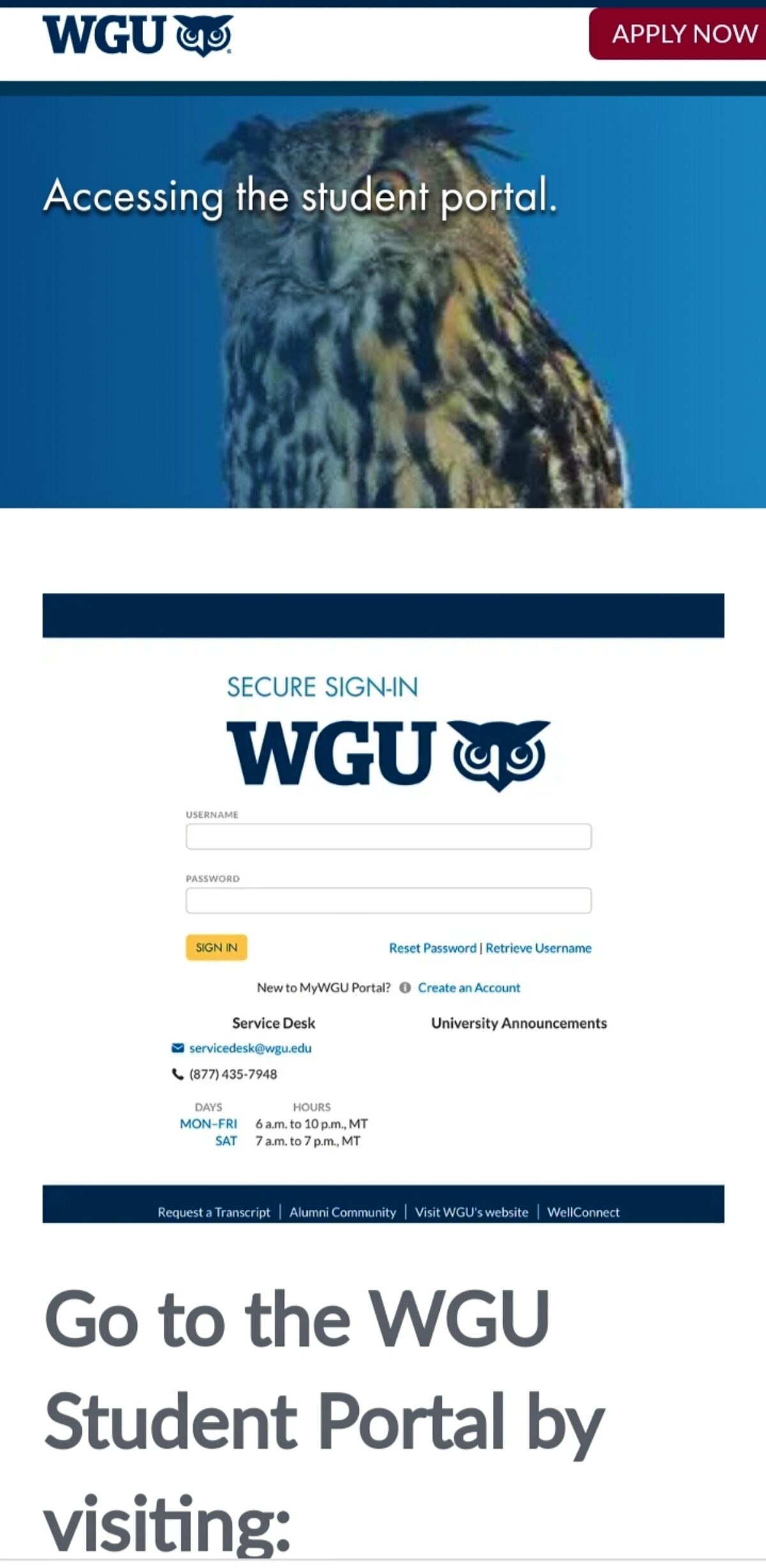 Western Governors University Frequently Asked Questions Wgu Student Portal