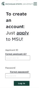 MSU Student Portal Login Michigan State University