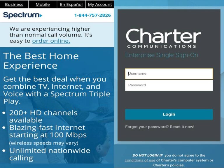 Step By Step Charter Panorama Spectrum Login Guide