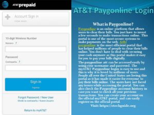 Paygonline Login | AT&T Paygonline ATT