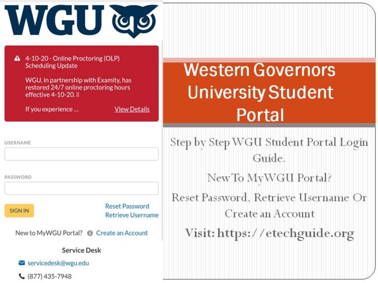 Western Governors University Student Portal | WGU Student Portal | WGU Login
