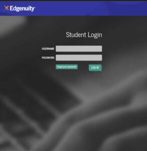Edgenuity SIS login