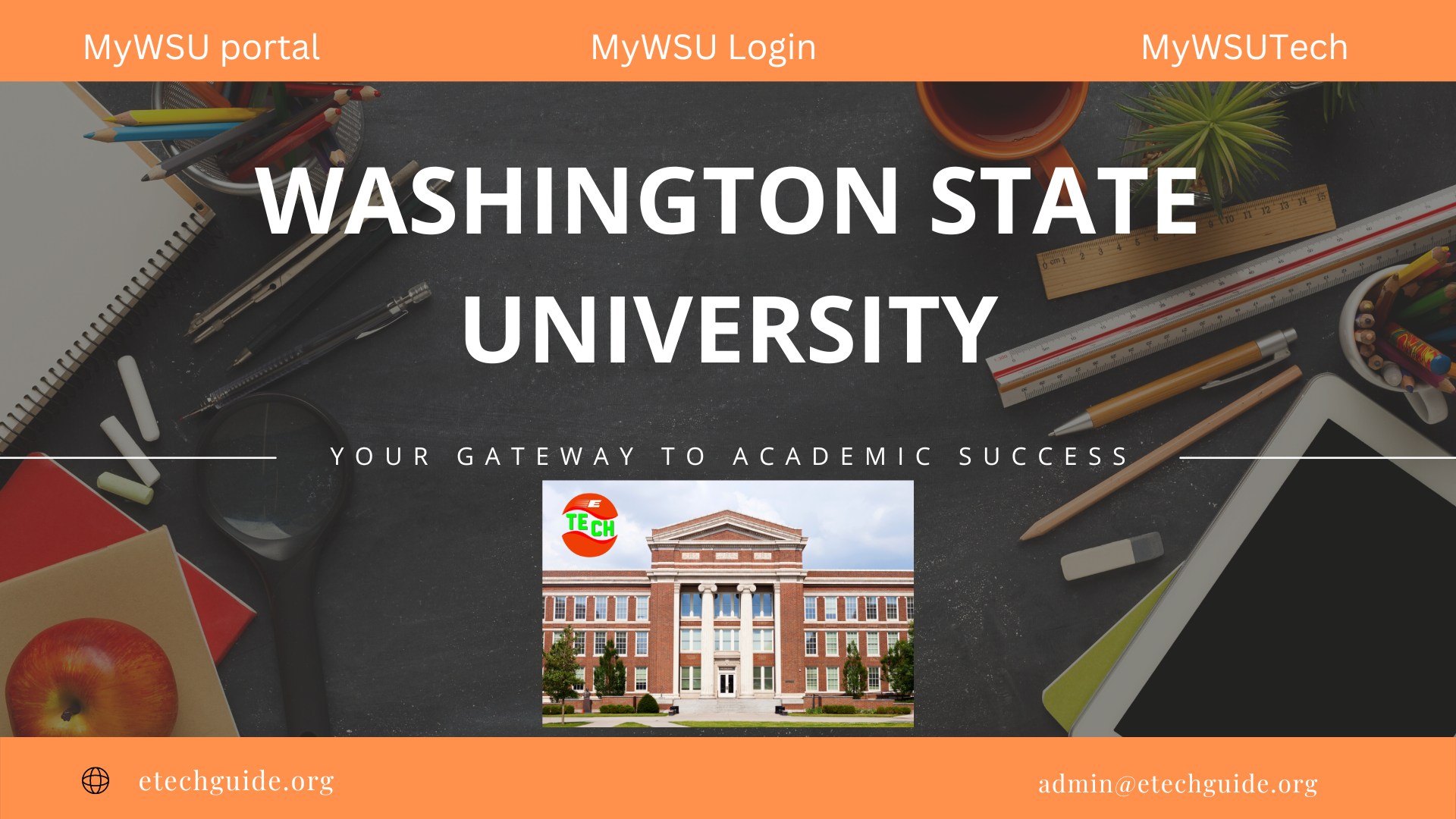 MyWSU portal; MyWSU Login; MyWSUTech; Washington State University;